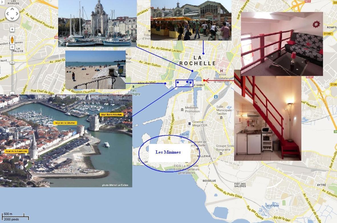 Appartamento Sea Sun Cocoon La Rochelle  Esterno foto